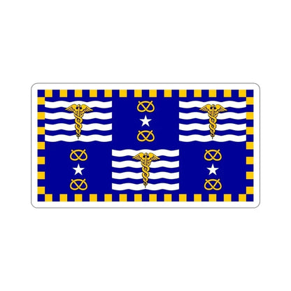 Flag of the City of Brisbane Australia STICKER Vinyl Die-Cut Decal 4 Inch - The Sticker Space