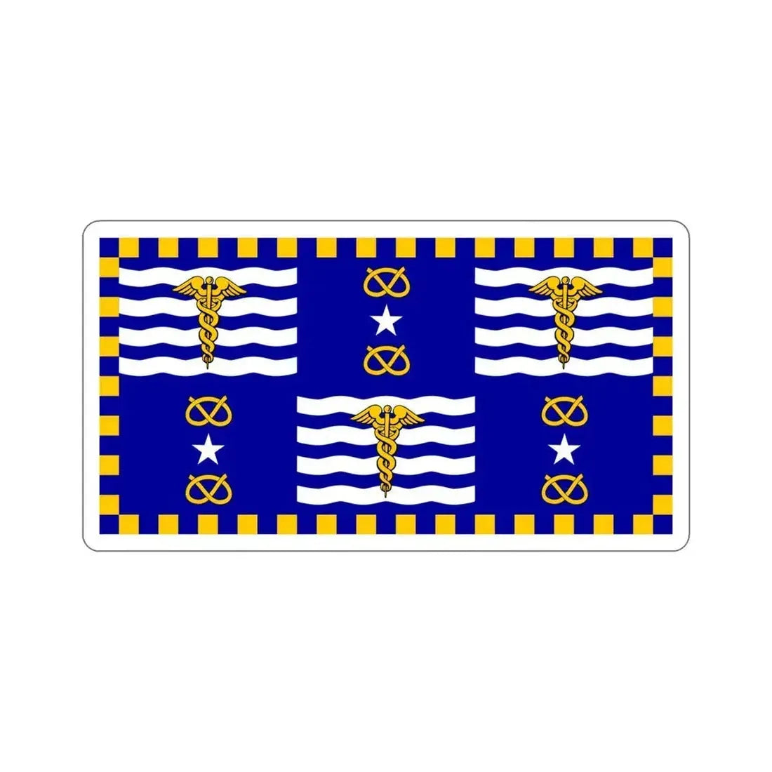 Flag of the City of Brisbane Australia STICKER Vinyl Die-Cut Decal 5 Inch - The Sticker Space