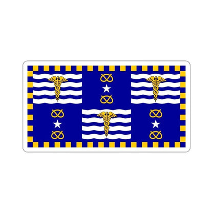Flag of the City of Brisbane Australia STICKER Vinyl Die-Cut Decal 5 Inch - The Sticker Space