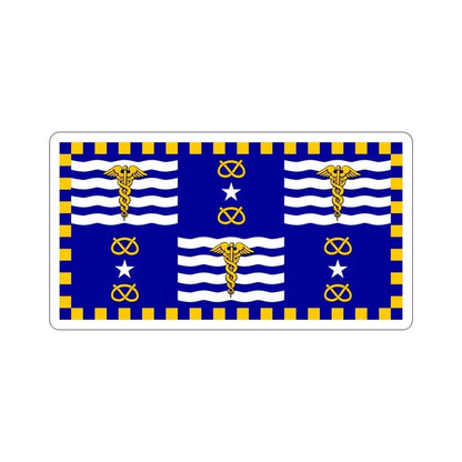 Flag of the City of Brisbane Australia STICKER Vinyl Die-Cut Decal 5 Inch - The Sticker Space