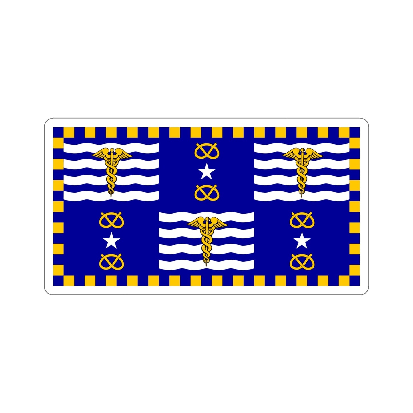 Flag of the City of Brisbane Australia STICKER Vinyl Die-Cut Decal-6 Inch-The Sticker Space