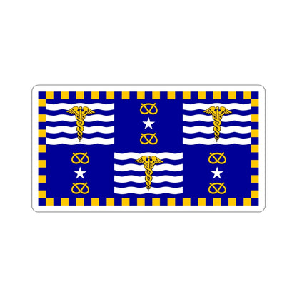 Flag of the City of Brisbane Australia STICKER Vinyl Die-Cut Decal-6 Inch-The Sticker Space