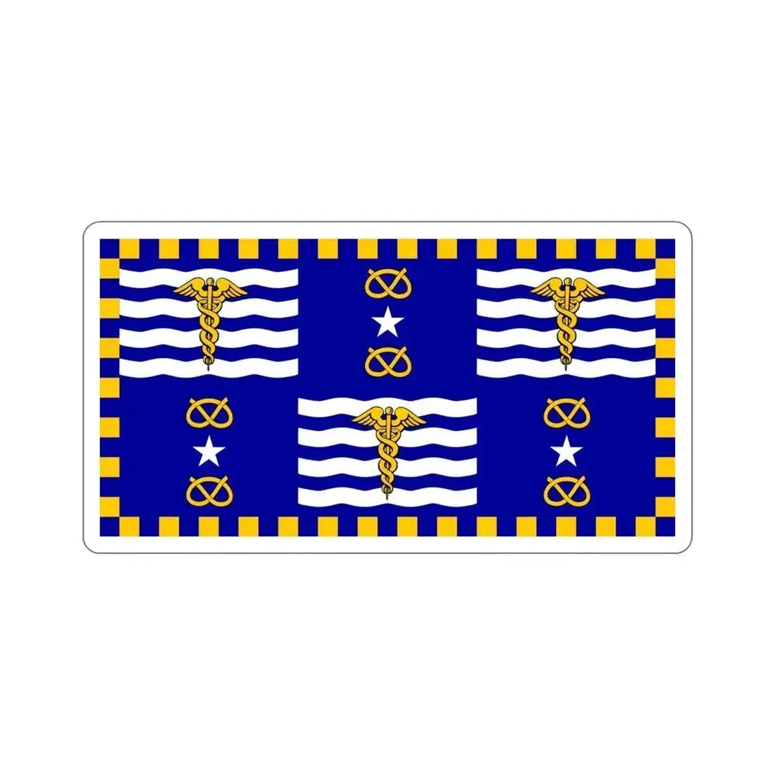 Flag of the City of Brisbane Australia STICKER Vinyl Die-Cut Decal 6 Inch - The Sticker Space