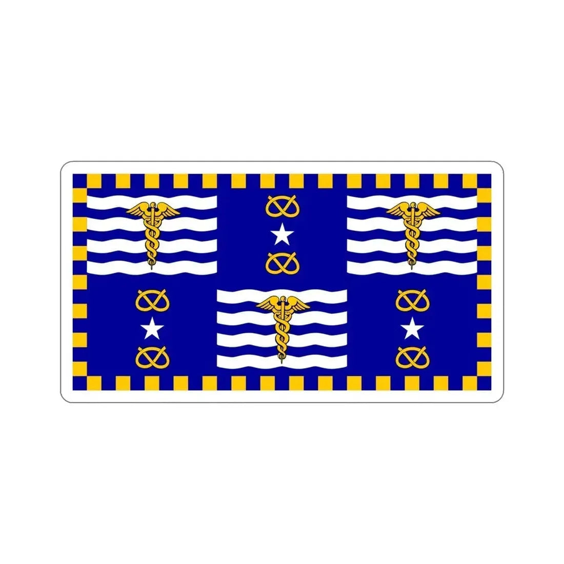 Flag of the City of Brisbane Australia STICKER Vinyl Die-Cut Decal 6 Inch - The Sticker Space