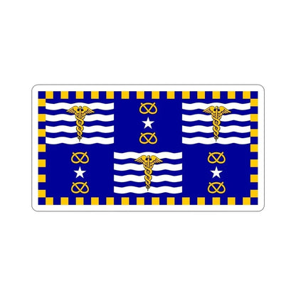 Flag of the City of Brisbane Australia STICKER Vinyl Die-Cut Decal 6 Inch - The Sticker Space