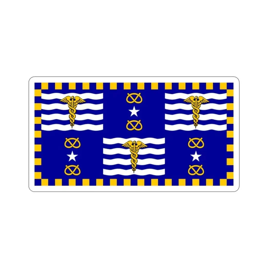 Flag of the City of Brisbane Australia STICKER Vinyl Die-Cut Decal - The Sticker Space