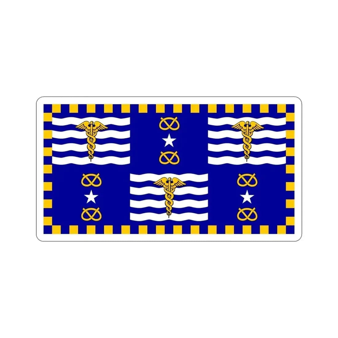 Flag of the City of Brisbane Australia STICKER Vinyl Die-Cut Decal - The Sticker Space