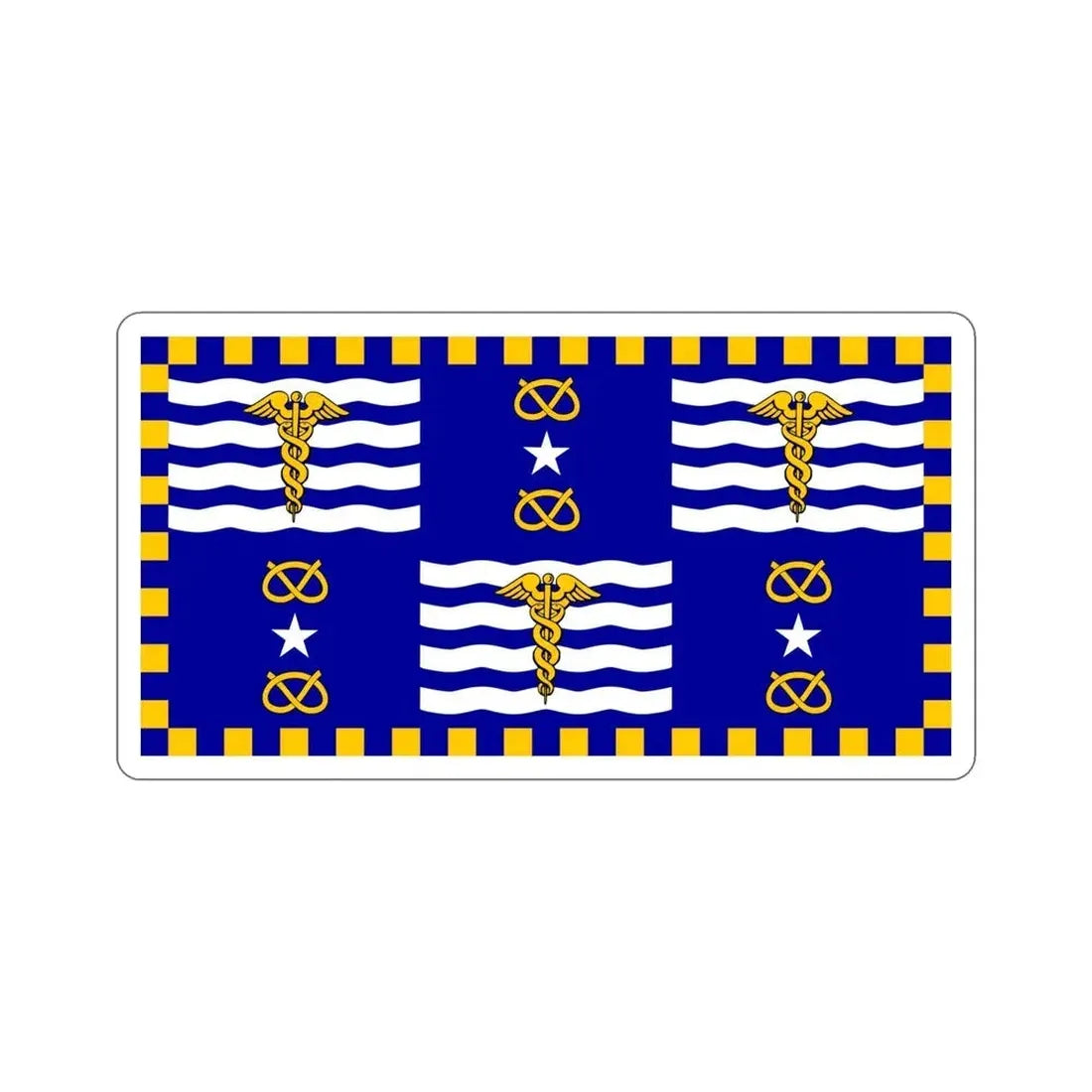 Flag of the City of Brisbane Australia STICKER Vinyl Die-Cut Decal - The Sticker Space