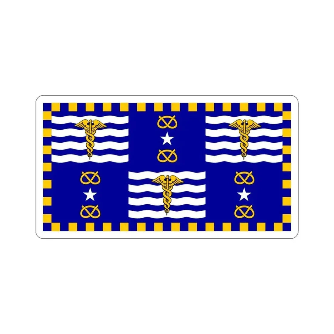 Flag of the City of Brisbane Australia STICKER Vinyl Die-Cut Decal - The Sticker Space