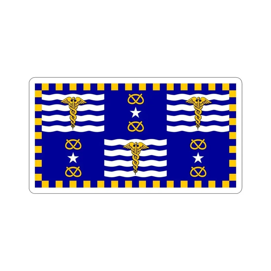 Flag of the City of Brisbane Australia STICKER Vinyl Die-Cut Decal - The Sticker Space