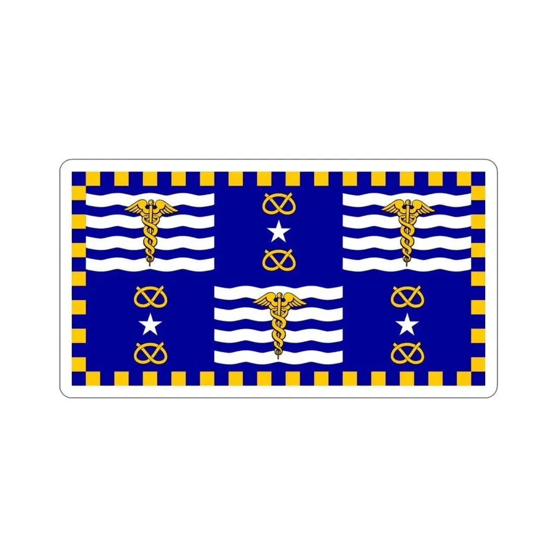 Flag of the City of Brisbane Australia STICKER Vinyl Die-Cut Decal - The Sticker Space