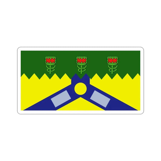 Flag of the City of Launceston Australia STICKER Vinyl Die-Cut Decal 2 Inch - The Sticker Space