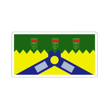 Flag of the City of Launceston Australia STICKER Vinyl Die-Cut Decal 3 Inch - The Sticker Space