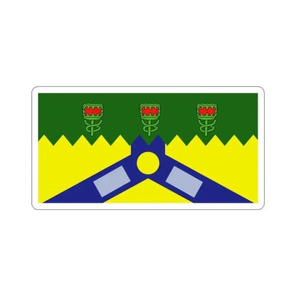 Flag of the City of Launceston Australia STICKER Vinyl Die-Cut Decal 3 Inch - The Sticker Space