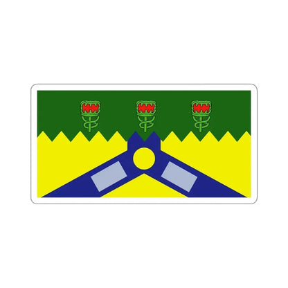 Flag of the City of Launceston Australia STICKER Vinyl Die-Cut Decal 5 Inch - The Sticker Space