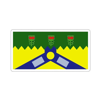 Flag of the City of Launceston Australia STICKER Vinyl Die-Cut Decal 6 Inch - The Sticker Space