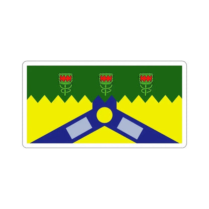 Flag of the City of Launceston Australia STICKER Vinyl Die-Cut Decal 6 Inch - The Sticker Space