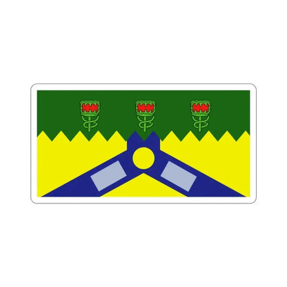 Flag of the City of Launceston Australia STICKER Vinyl Die-Cut Decal - The Sticker Space
