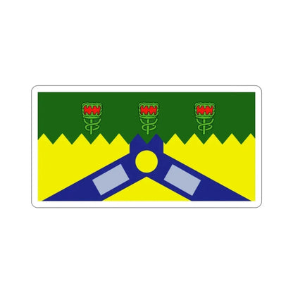 Flag of the City of Launceston Australia STICKER Vinyl Die-Cut Decal - The Sticker Space