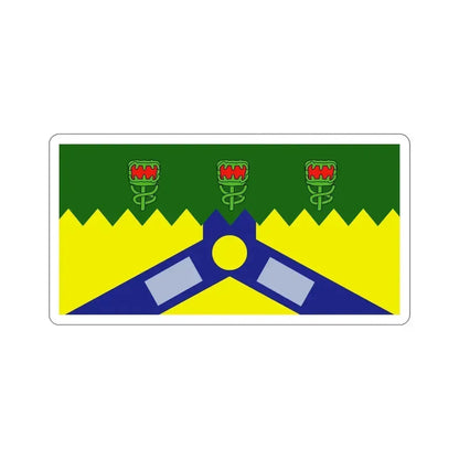 Flag of the City of Launceston Australia STICKER Vinyl Die-Cut Decal - The Sticker Space