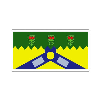 Flag of the City of Launceston Australia STICKER Vinyl Die-Cut Decal - The Sticker Space