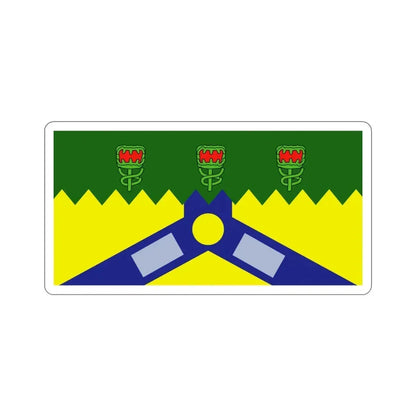 Flag of the City of Launceston Australia STICKER Vinyl Die-Cut Decal - The Sticker Space