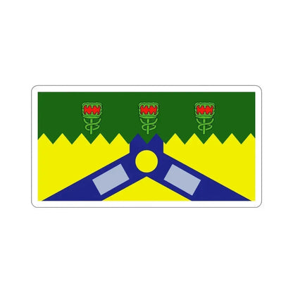 Flag of the City of Launceston Australia STICKER Vinyl Die-Cut Decal - The Sticker Space