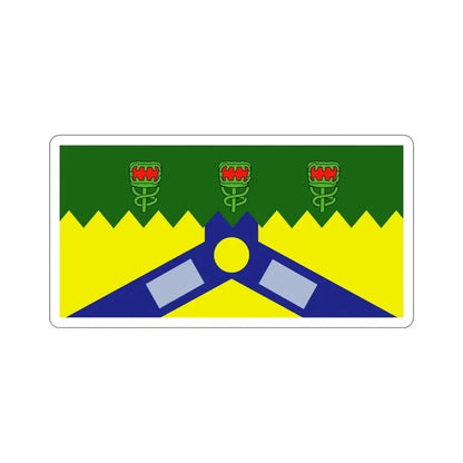 Flag of the City of Launceston Australia STICKER Vinyl Die-Cut Decal - The Sticker Space