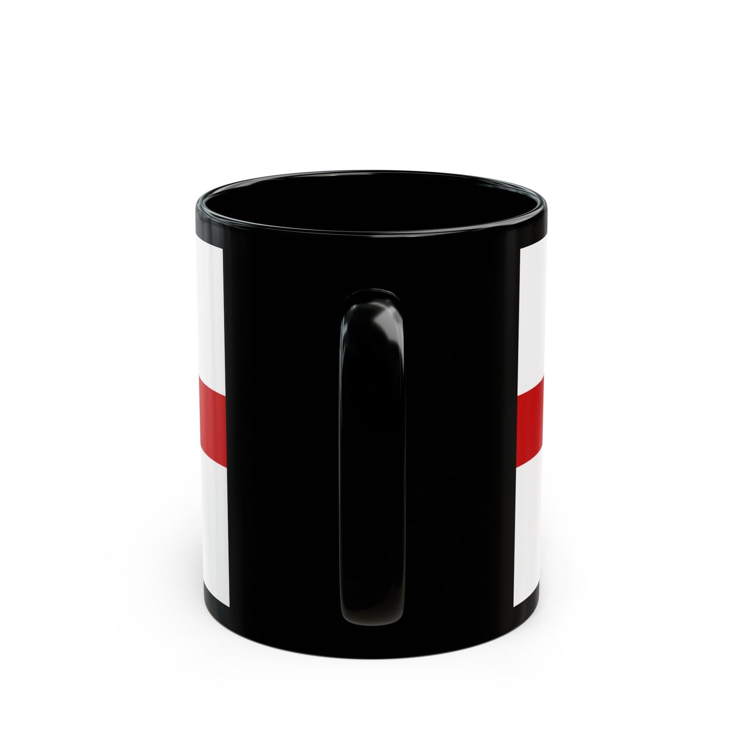 Flag of the City of Perth Australia - Black Coffee Mug-The Sticker Space