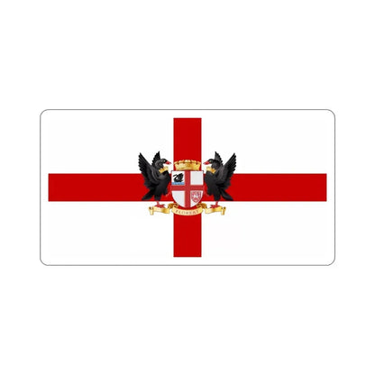 Flag of the City of Perth Australia STICKER Vinyl Die-Cut Decal 4 Inch - The Sticker Space