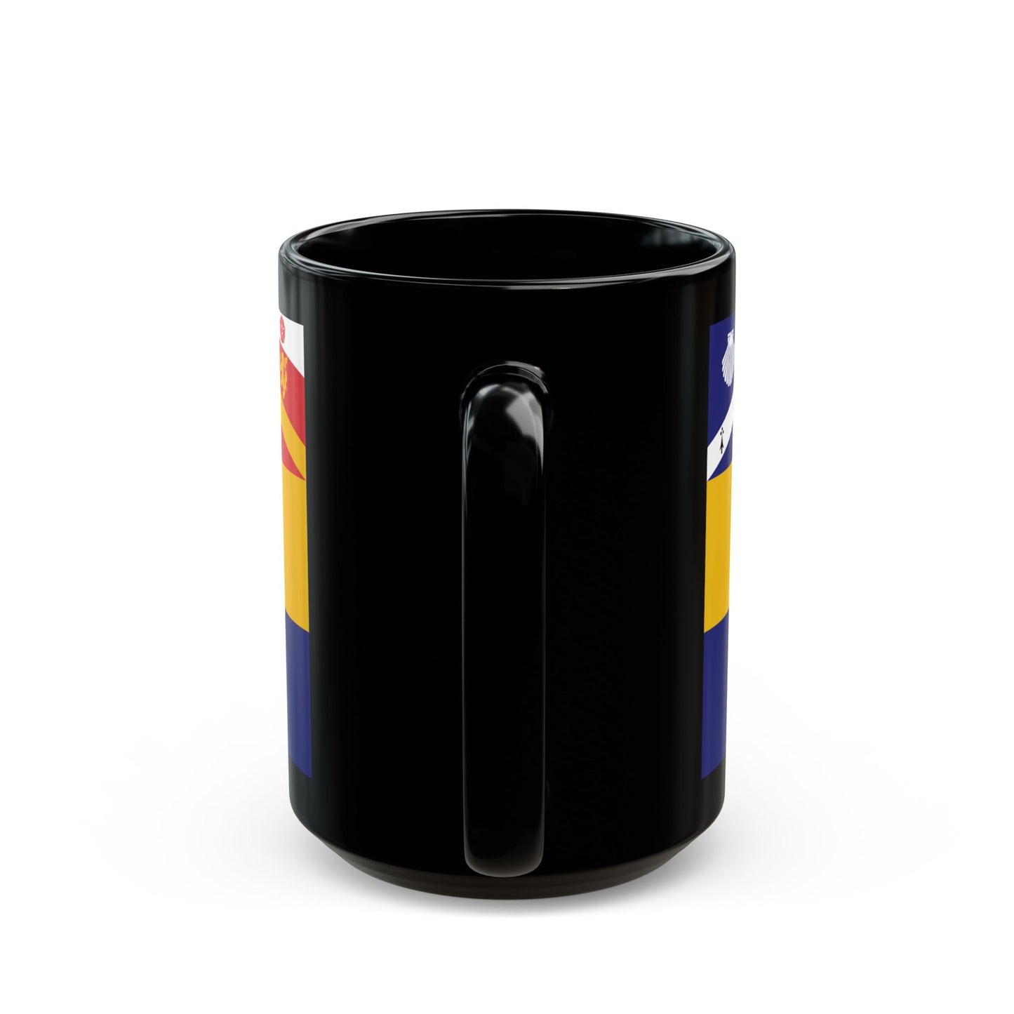 Flag of the City of Sydney Australia - Black Coffee Mug-The Sticker Space