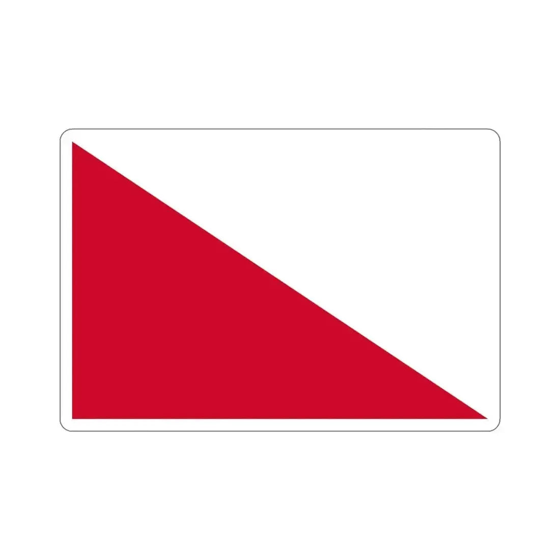 Flag of the City of Utrecht the capital of the province of Utrecht Netherlands STICKER Vinyl Die-Cut Decal - The Sticker Space