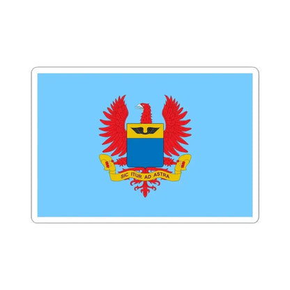 Flag of the Colombian Air Force (Colombia) STICKER Vinyl Kiss-Cut Decal 3 Inch White - The Sticker Space