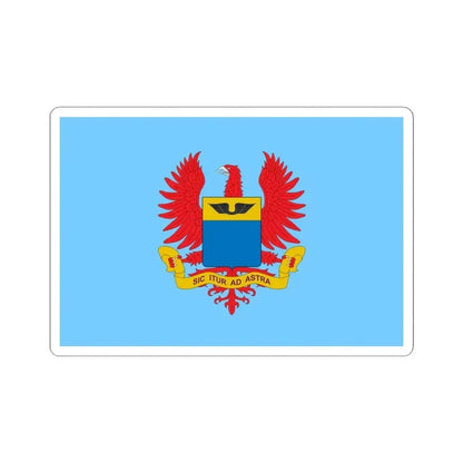 Flag of the Colombian Air Force (Colombia) STICKER Vinyl Kiss-Cut Decal 4 Inch White - The Sticker Space