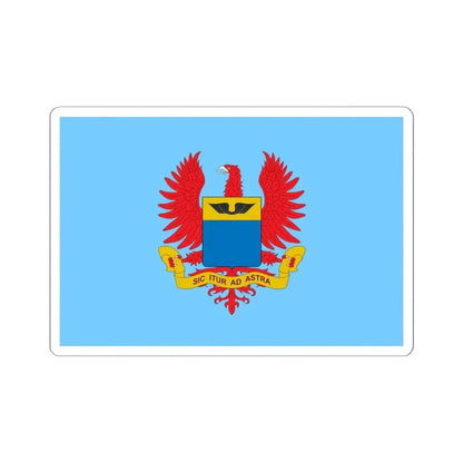 Flag of the Colombian Air Force (Colombia) STICKER Vinyl Kiss-Cut Decal 6 Inch White - The Sticker Space