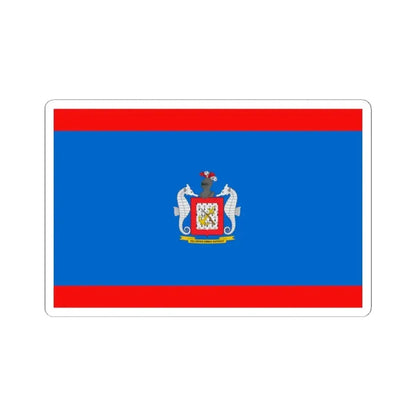 Flag of the Colombian Naval Infantry (Colombia) STICKER Vinyl Kiss-Cut Decal 2 Inch White - The Sticker Space