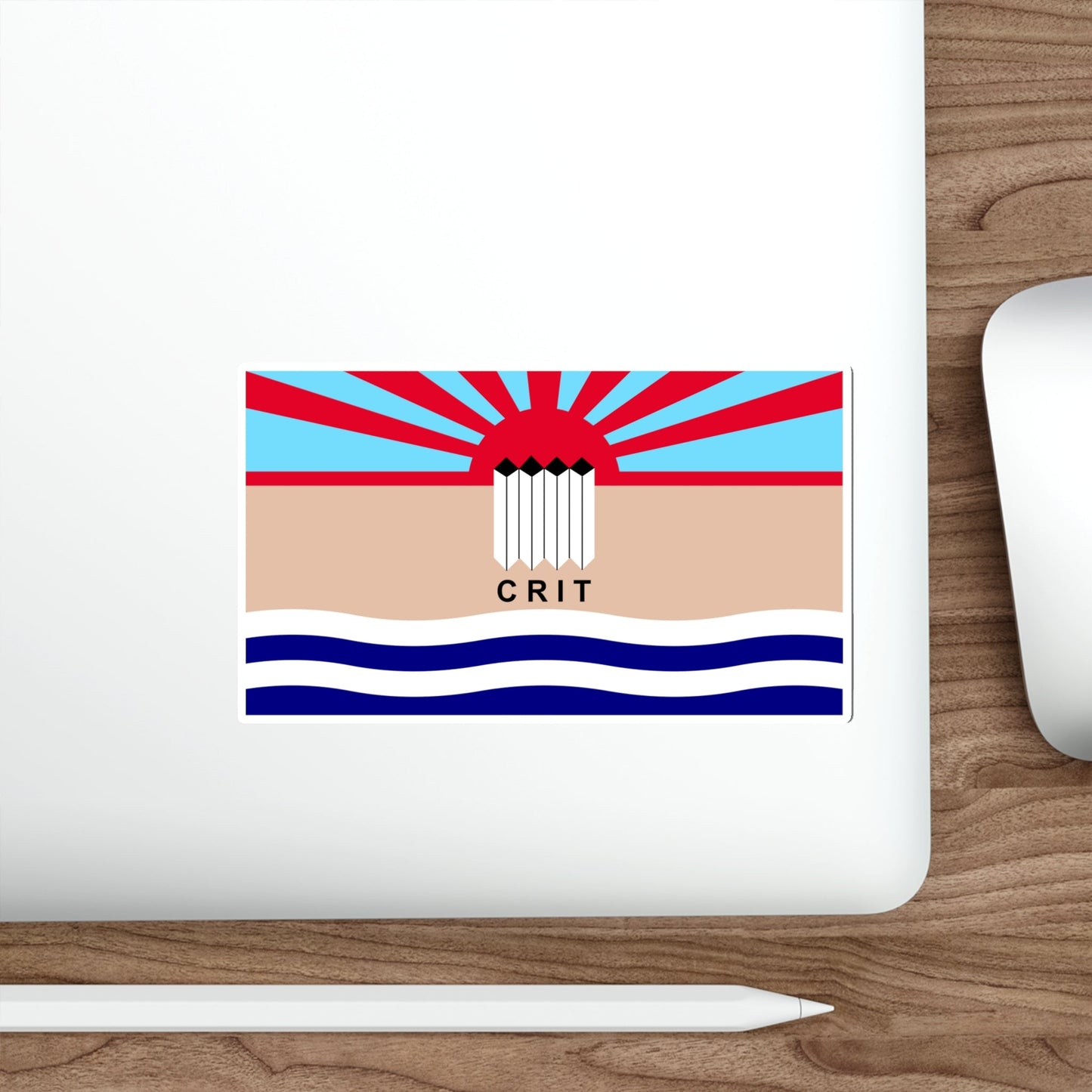 Flag of the Colorado River Indian Tribes STICKER Vinyl Die-Cut Decal-The Sticker Space