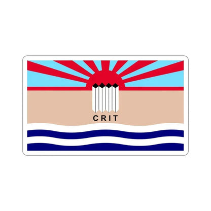 Flag of the Colorado River Indian Tribes STICKER Vinyl Die-Cut Decal 3 Inch - The Sticker Space
