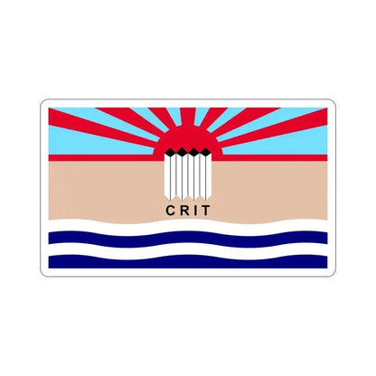 Flag of the Colorado River Indian Tribes STICKER Vinyl Die-Cut Decal 4 Inch - The Sticker Space