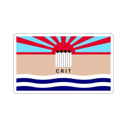 Flag of the Colorado River Indian Tribes STICKER Vinyl Die-Cut Decal 5 Inch - The Sticker Space