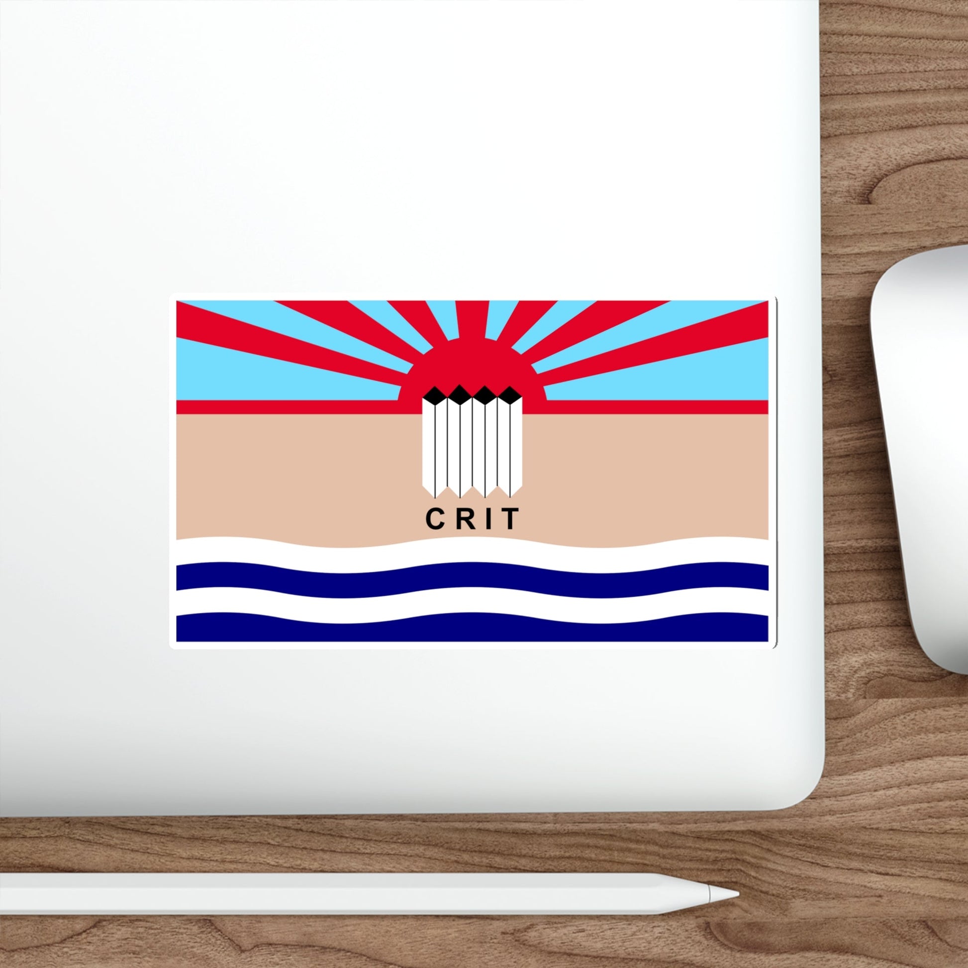 Flag of the Colorado River Indian Tribes STICKER Vinyl Die-Cut Decal-The Sticker Space