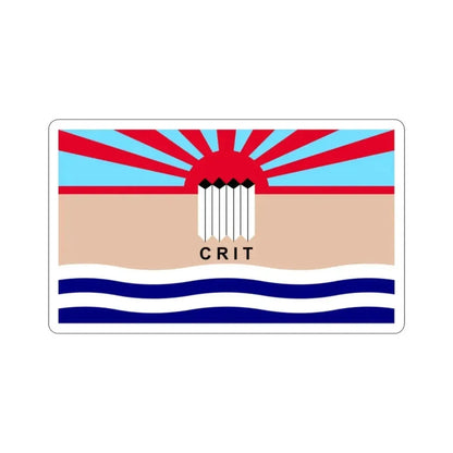 Flag of the Colorado River Indian Tribes STICKER Vinyl Die-Cut Decal - The Sticker Space