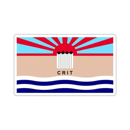 Flag of the Colorado River Indian Tribes STICKER Vinyl Die-Cut Decal - The Sticker Space