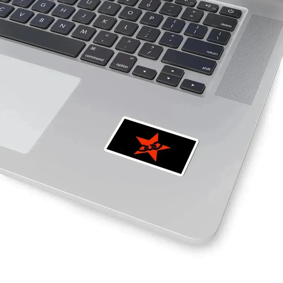 Flag of the Combat Organization of Anarcho-Communists (Belarus) STICKER Vinyl Kiss-Cut Decal - The Sticker Space