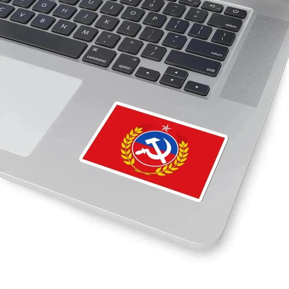 Flag of the Communist Party of Chile (Chile) STICKER Vinyl Kiss-Cut Decal - The Sticker Space