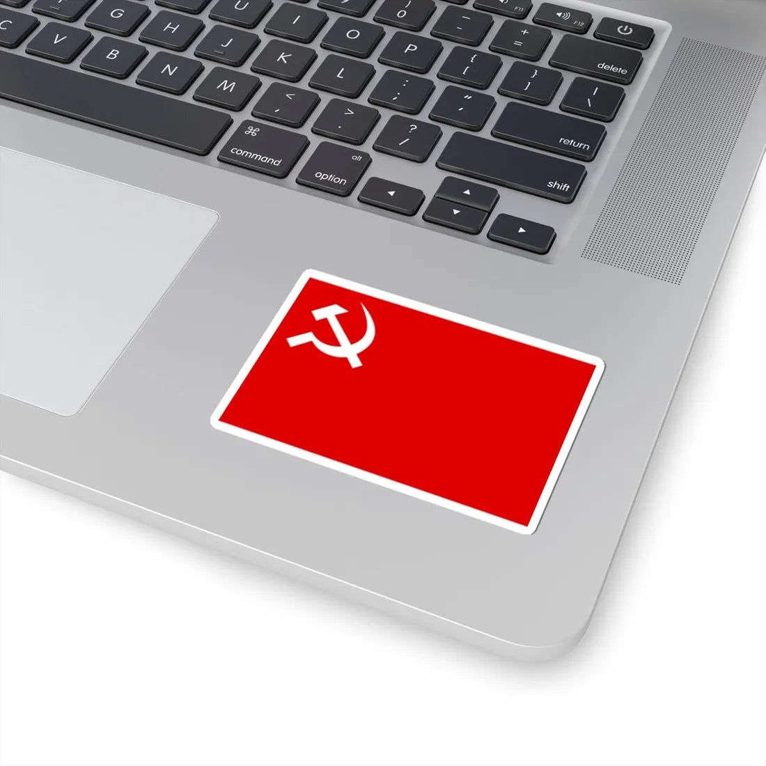 Flag of the Communist Party of Nepal Unified Marxist-Leninist (Nepal) STICKER Vinyl Kiss-Cut Decal - The Sticker Space