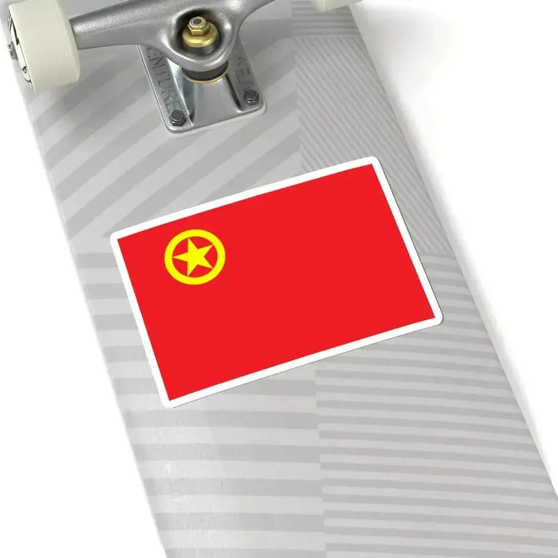 Flag of the Communist Youth League of China (China) STICKER Vinyl Kiss-Cut Decal - The Sticker Space