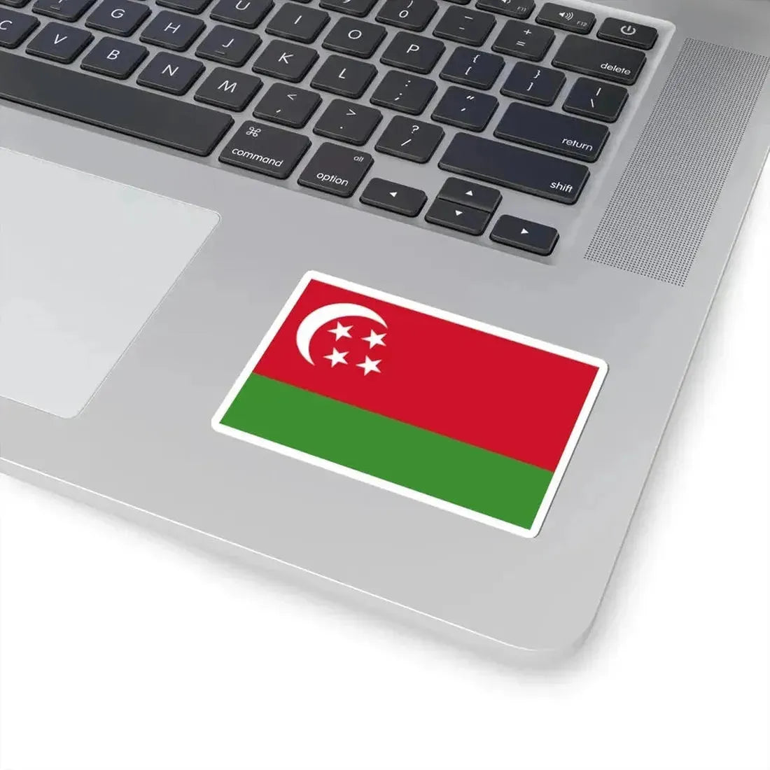 Flag of the Comoros 1975-1978 3-2 (Comoros) STICKER Vinyl Kiss-Cut Decal - The Sticker Space