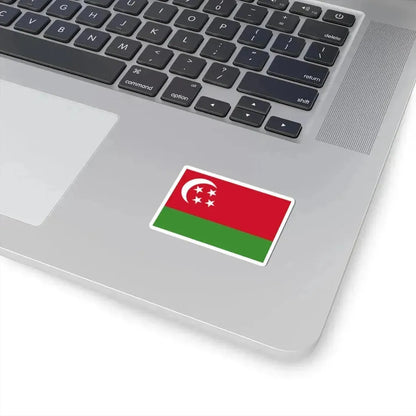 Flag of the Comoros 1975-1978 (Comoros) STICKER Vinyl Kiss-Cut Decal - The Sticker Space