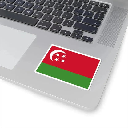 Flag of the Comoros 1975-1978 (Comoros) STICKER Vinyl Kiss-Cut Decal - The Sticker Space